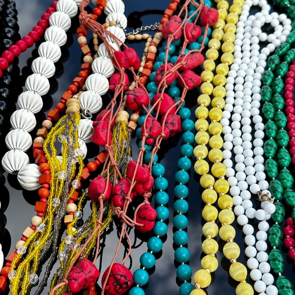 Big LOT .Neck jewelry. Beads.Summer beads.Summer Necklace
All 13 beads - Picture 10 of 14
